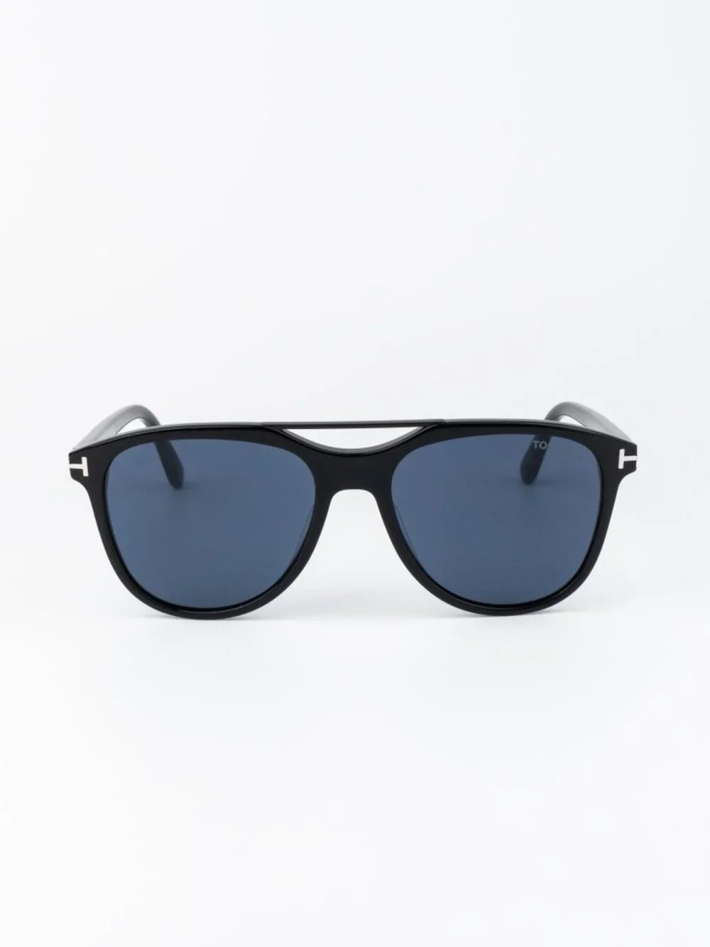 Tom Ford DAMIAN-02 Men Sunglasses Black Blue Pilot FT1098 01V NEW AUTHENTIC